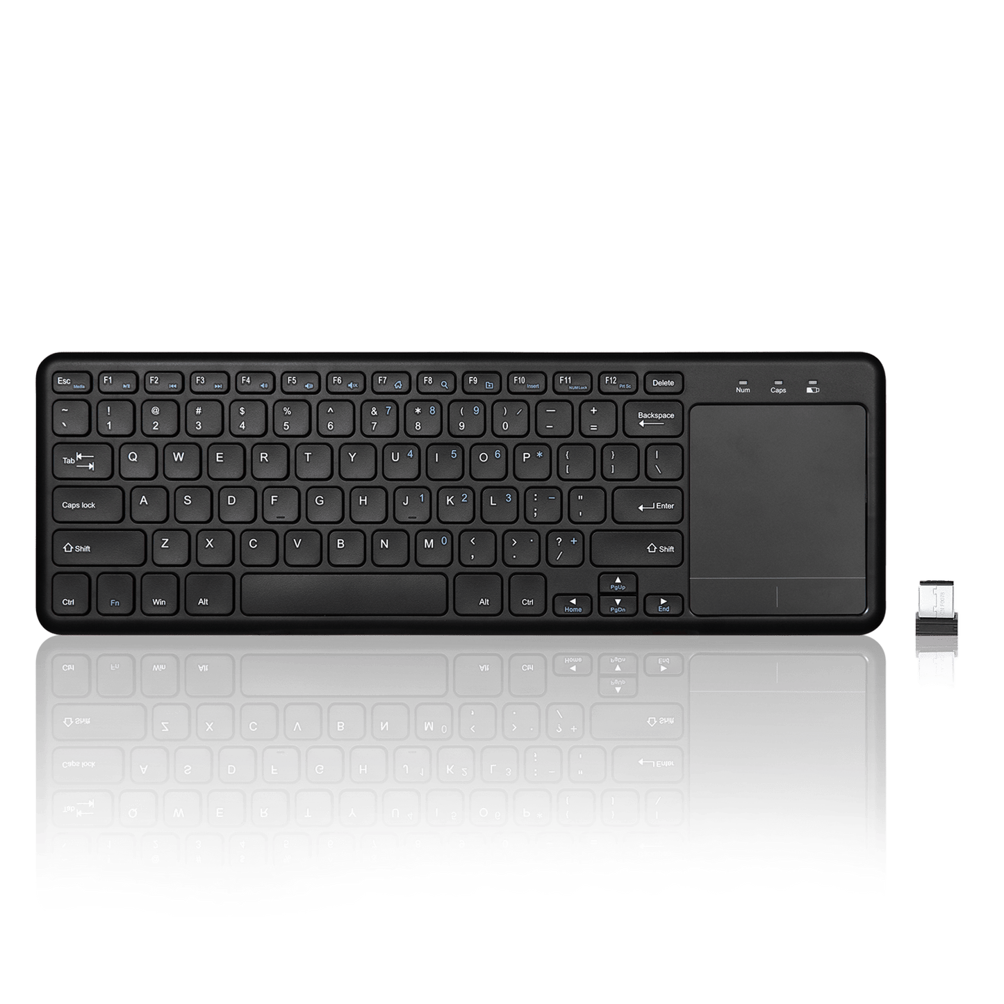 PERIBOARD-716 III - Wireless Touchpad Keyboard 75% Scissor Keys - Perixx Europe