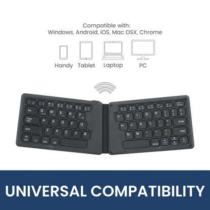 PERIBOARD-805 E - Portable Bluetooth 70% Ergonomic Keyboard - Perixx Europe