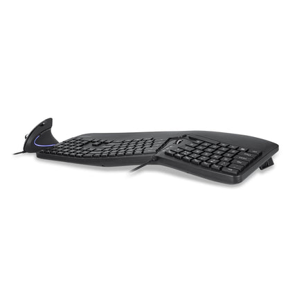 PERIDUO-505 - Wired Ergonomic Combo (100% Keyboard and Vertical Mouse) - Perixx Europe