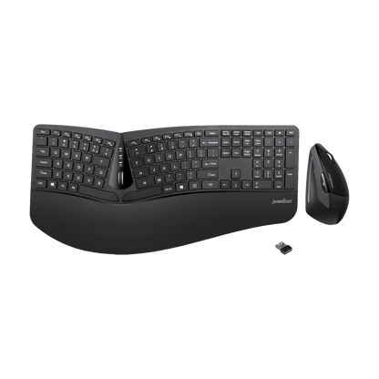 PERIDUO-605 - Wireless Ergonomic Combo (100% Keyboard and Vertical Mouse) - Perixx Europe