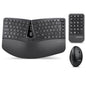 PERIDUO-606A - Wireless Ergonomic Combo (75% Keyboard, Number Pad, and Vertical Mouse) - Perixx Europe