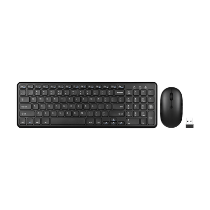 PERIDUO-613 B - Wireless Compact Set (90% Scissor Keyboard and Quiet Click Mouse) - Perixx Europe