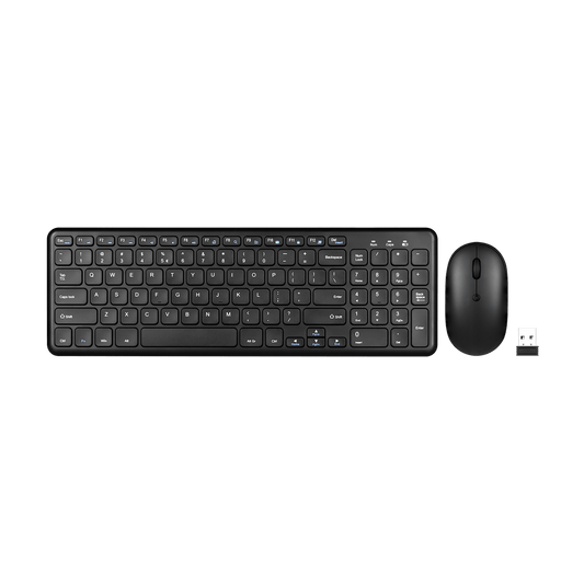 PERIDUO-613 B - Wireless Compact Set (90% Scissor Keyboard and Quiet Click Mouse) - Perixx Europe