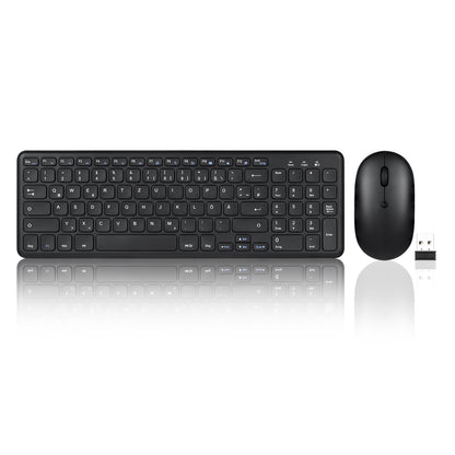 PERIDUO-613 B - Wireless Compact Set (90% Scissor Keyboard and Quiet Click Mouse) - Perixx Europe