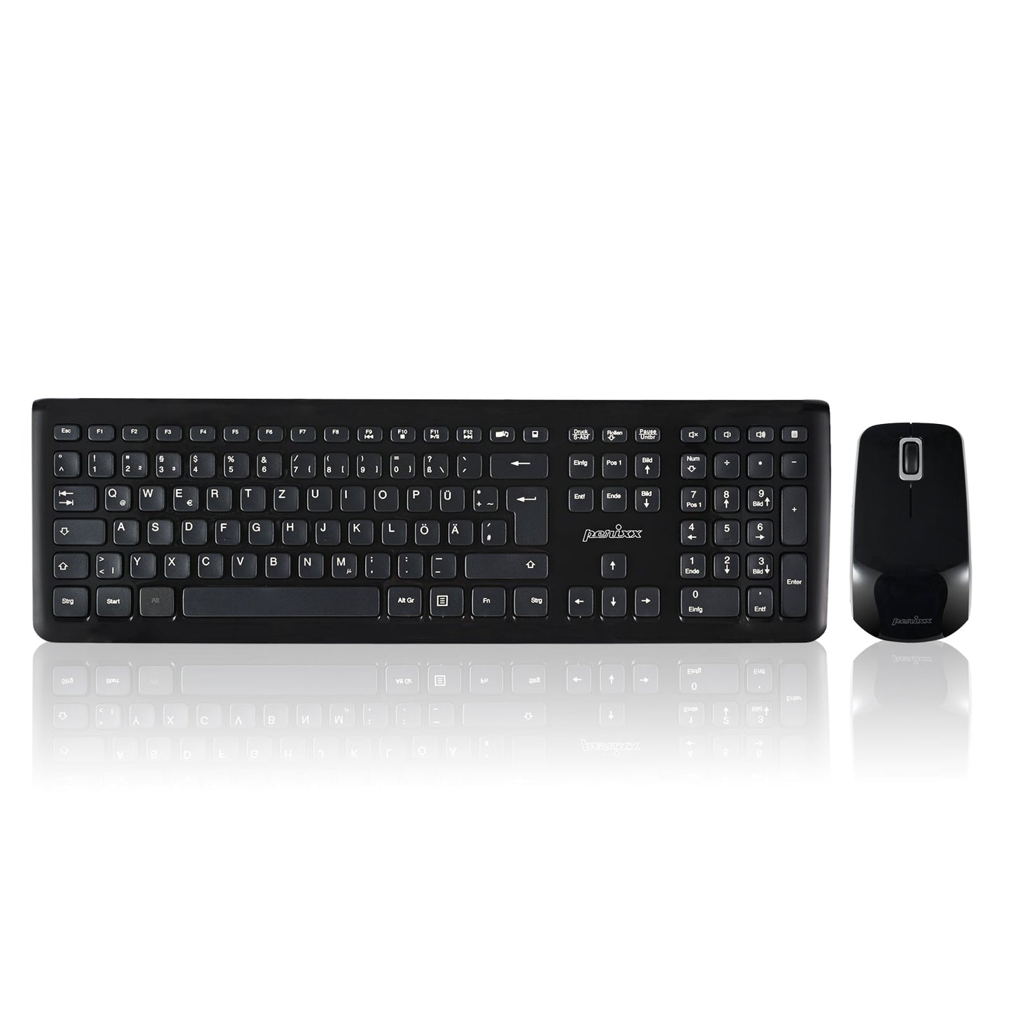 PERIDUO-703B Wireless Keyboard and Mouse Set