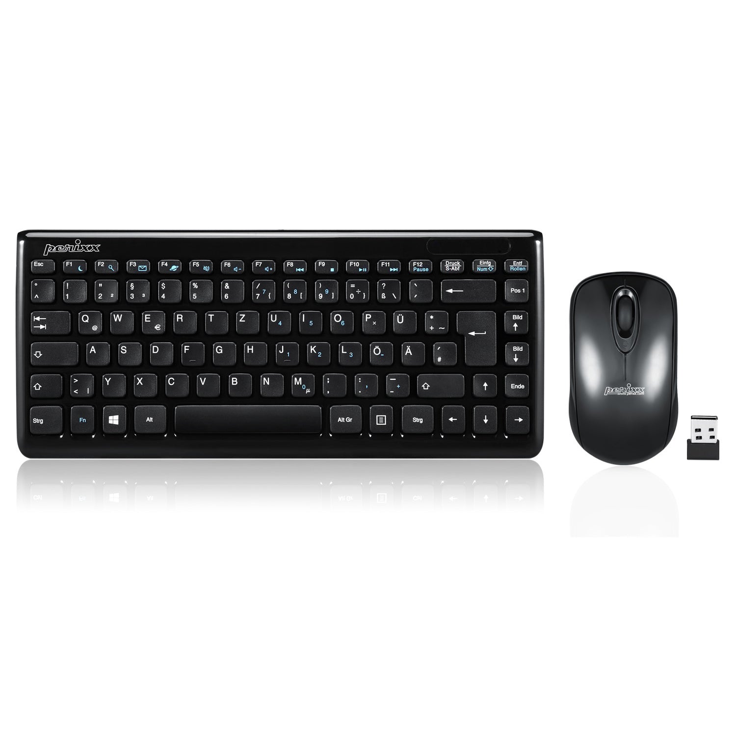 PERIDUO - 707 Wireless Mini Keyboard and Mouse Set - Perixx Europe