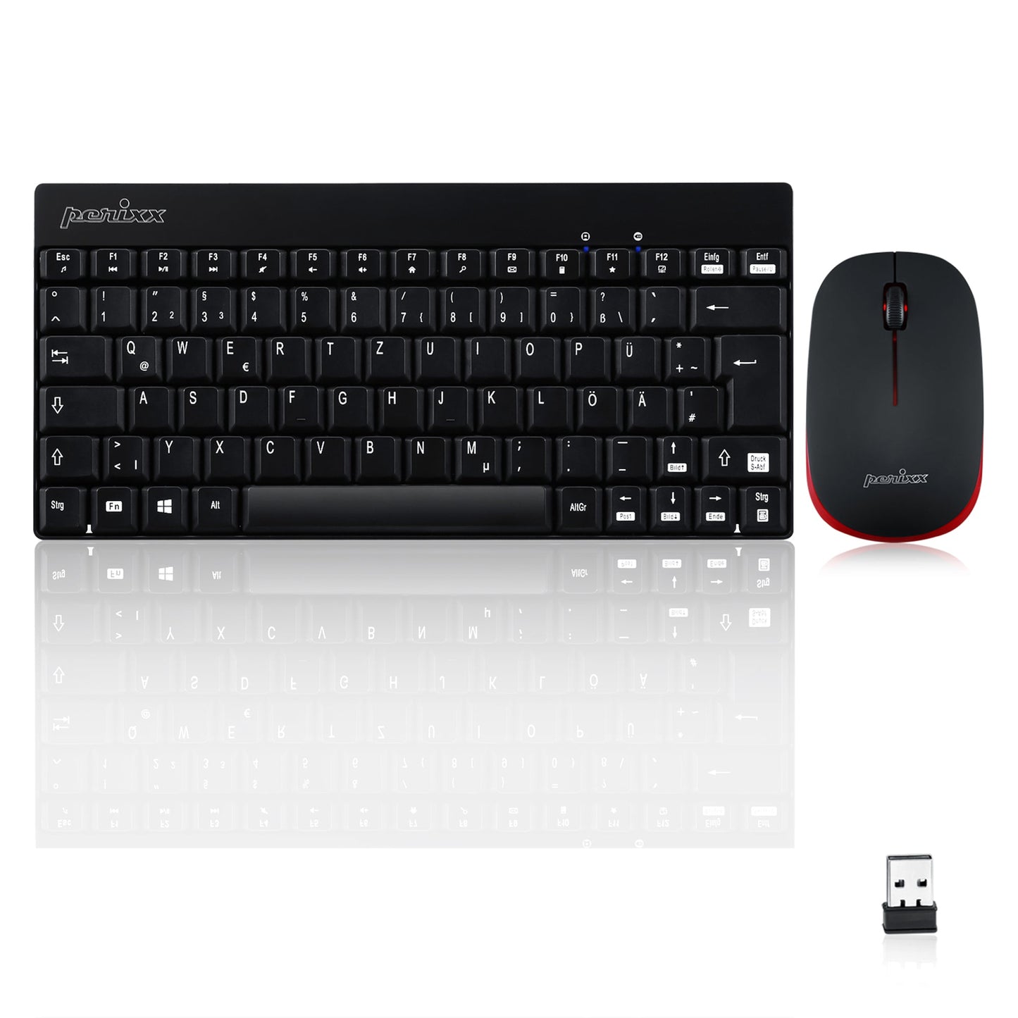 PERIDUO-712 B - Wireless Mini Combo (75% Keyboard) - Perixx Europe