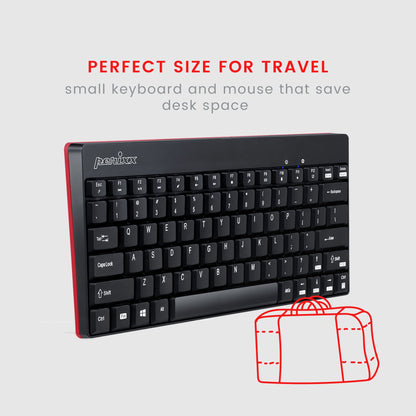 PERIDUO-712 B - Wireless Mini Combo (75% Keyboard) - Perixx Europe