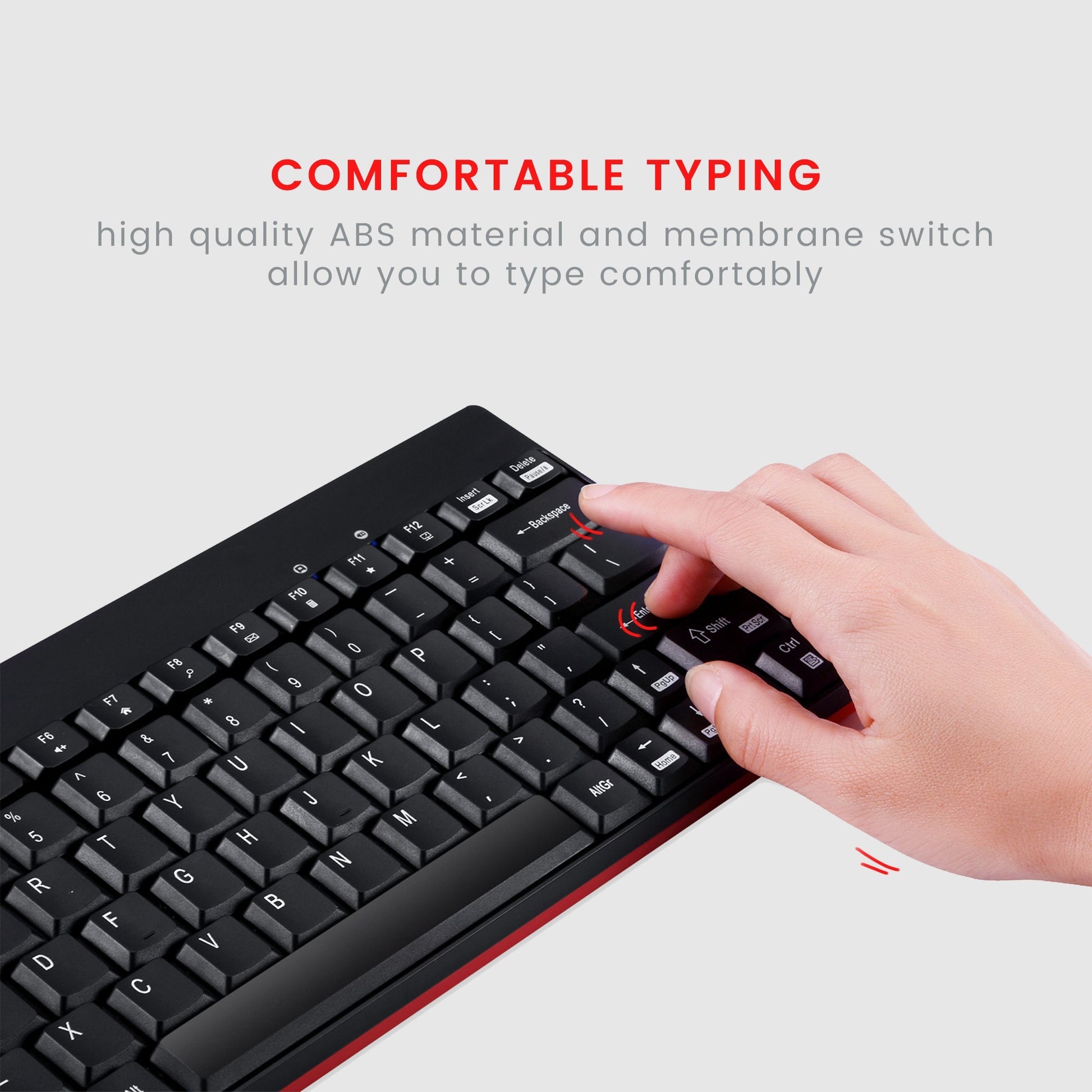 PERIDUO-712 B - Wireless Mini Combo (75% Keyboard) - Perixx Europe