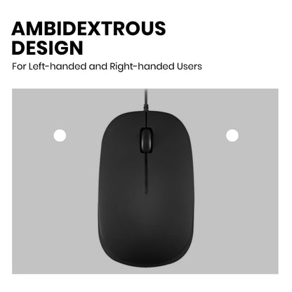 PERIMICE-201 C - Wired Mouse ONLY for USB-C - Perixx Europe