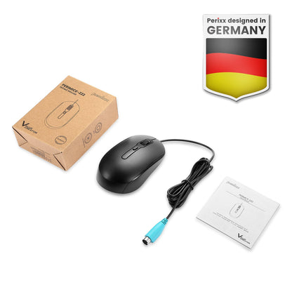 PERIMICE-222 Wired USB Optical Mouse