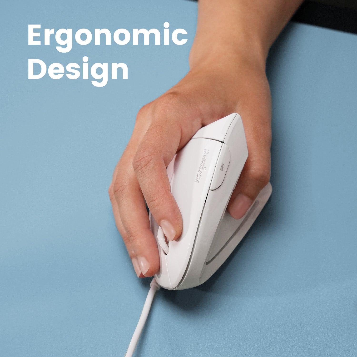 PERIMICE-513 - Wired Ergonomic Vertical Mouse - Perixx Europe