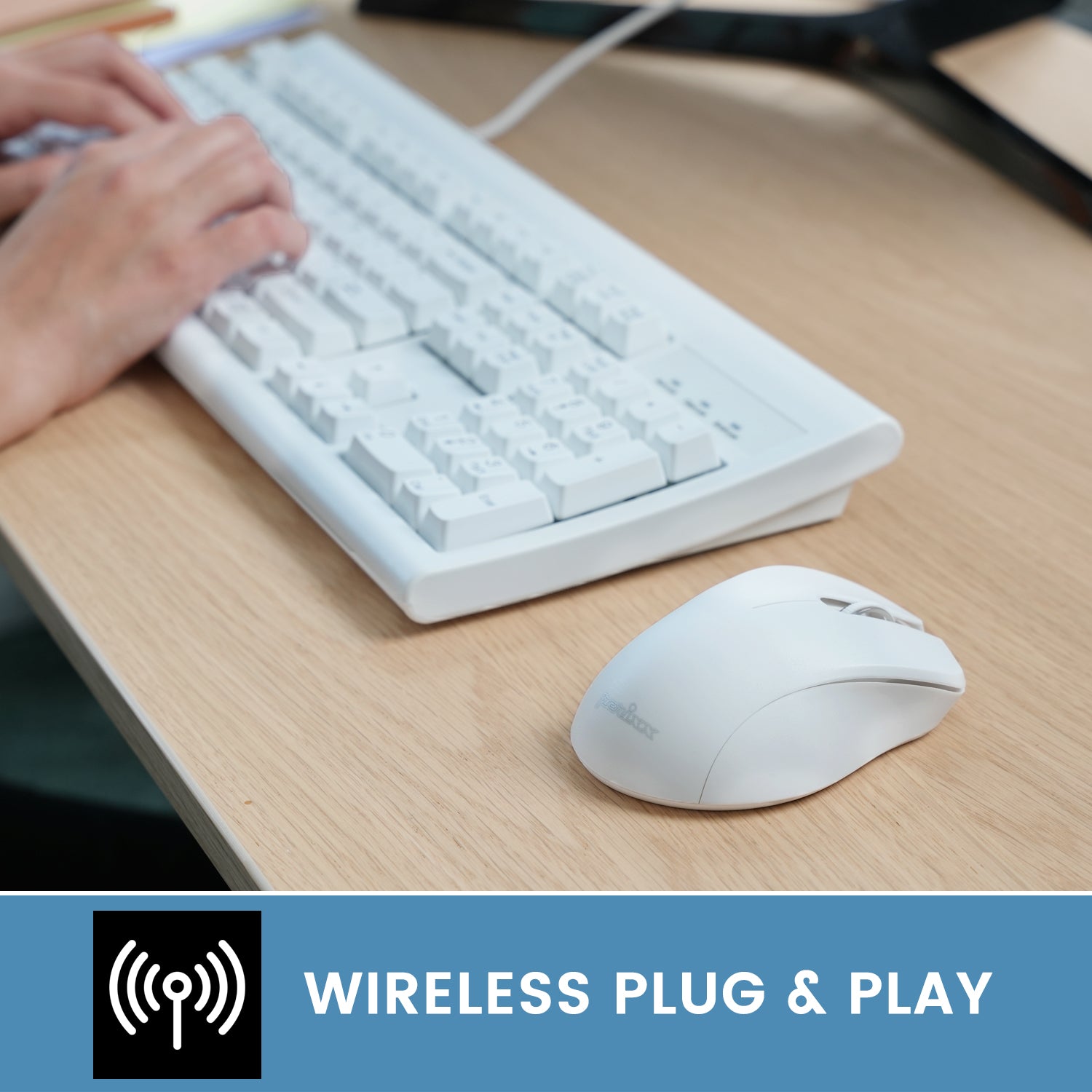 PERIMICE - 621 Wireless Ergonomic Mouse with Silent Click - Perixx Europe