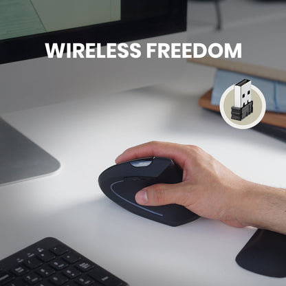 PERIMICE - 713 Wireless Ergonomic Vertical Mouse - Perixx Europe