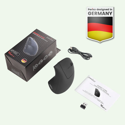 PERIMICE - 713 Wireless Ergonomic Vertical Mouse - Perixx Europe