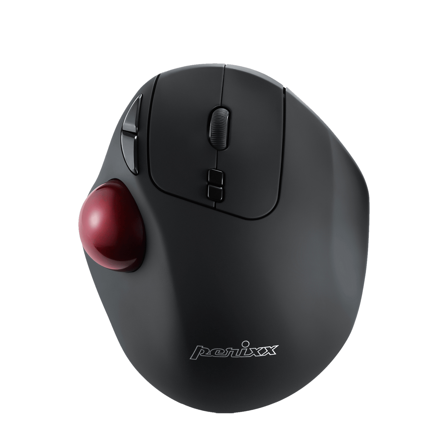 PERIMICE-717 - Wireless Ergonomic Vertical Trackball Mouse Programmable Buttons - Perixx Europe