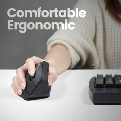 PERIMICE-804 - Bluetooth Ergonomic Vertical Mouse DPI 800/1200/1600 - Perixx Europe