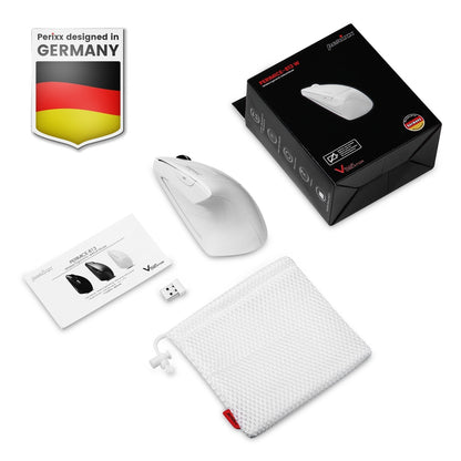 PERIMICE-813 - Wireless Ergonomic Vertical Mouse - Multi-Device - Perixx Europe