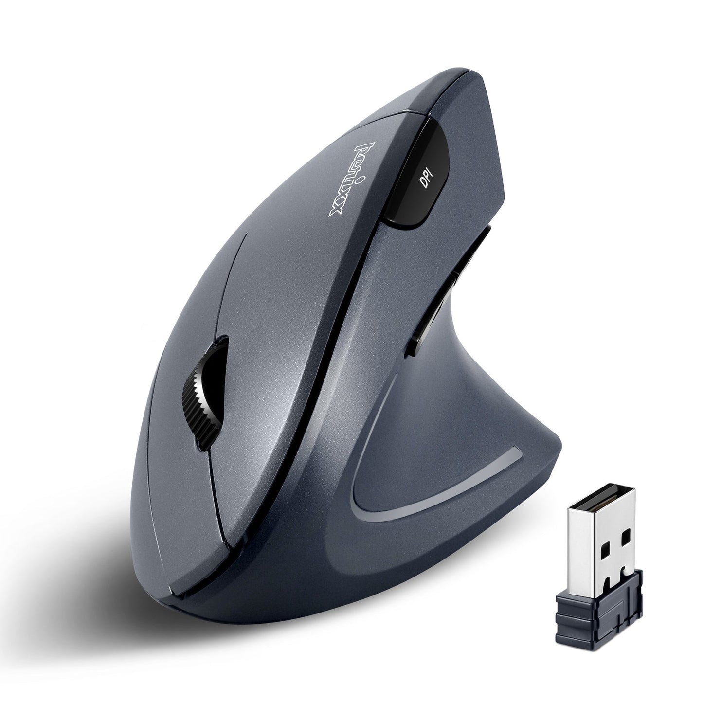 PERIMICE - 813 Wireless Ergonomic Vertical Mouse with Bluetooth Multi - Device Connectivity - Perixx Europe