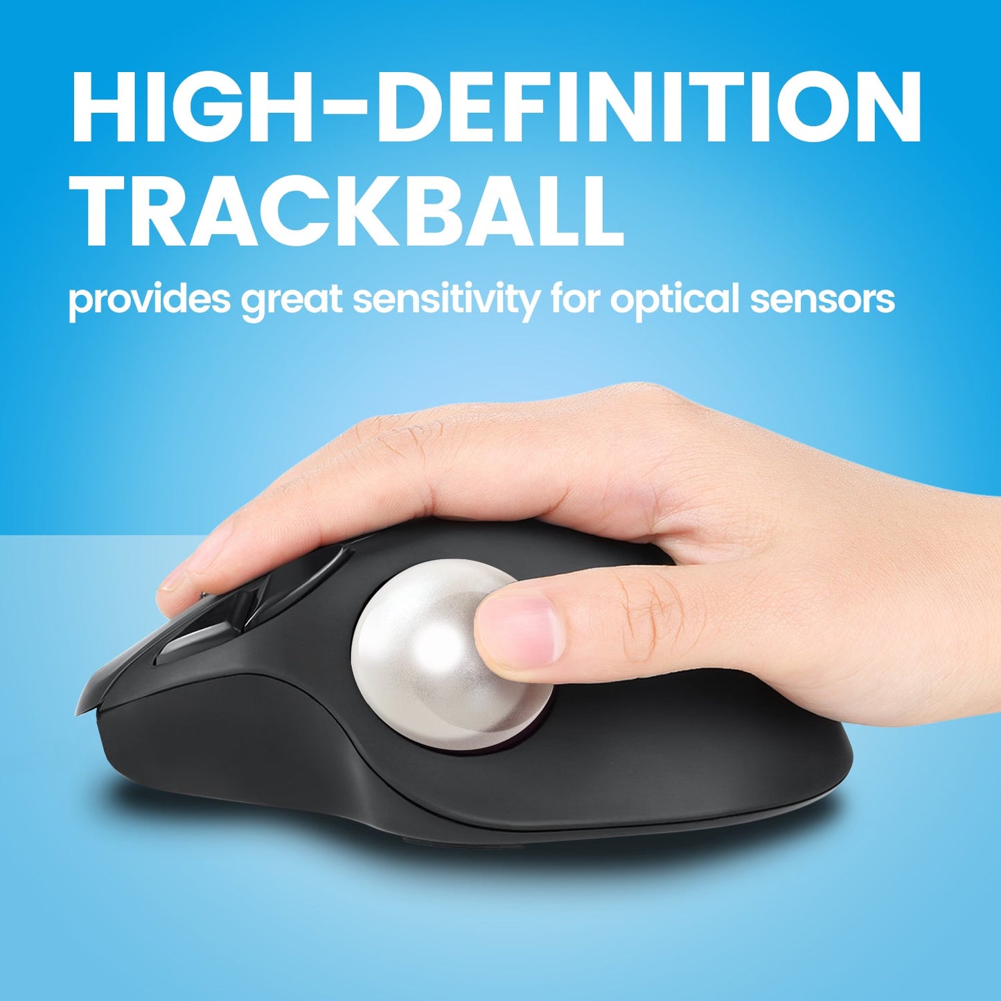 PERIPRO-303 - Glossy 34mm Trackball