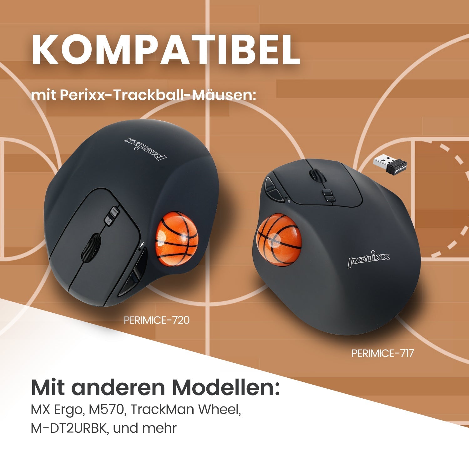 PERIPRO - 303 Sports Trackballs - Perixx Europe