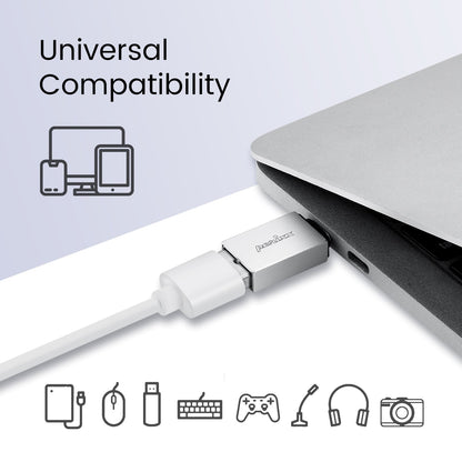 PERIPRO-404 - USB-A to USB-C Dongle Adapter - Perixx Europe