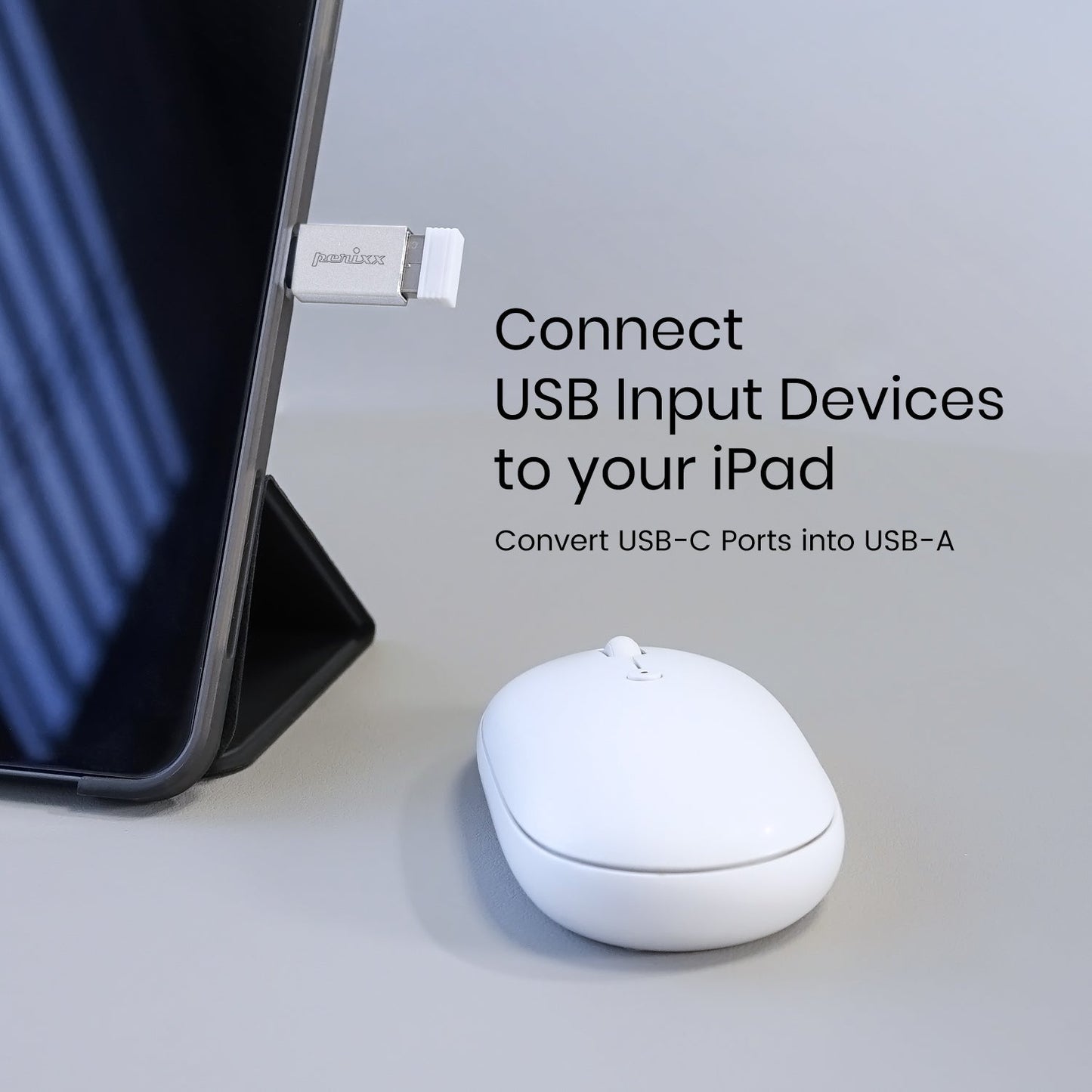 PERIPRO-404 - USB-A to USB-C Dongle Adapter - Perixx Europe