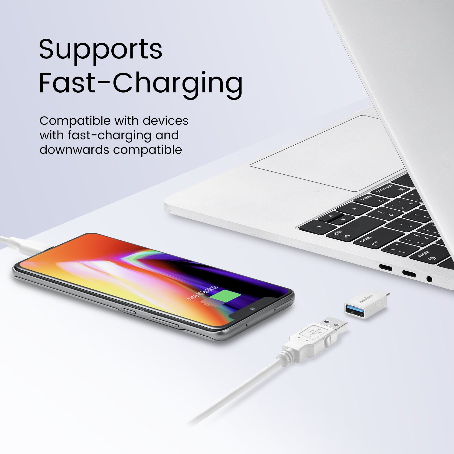 PERIPRO-404 - USB-A to USB-C Dongle Adapter - Perixx Europe