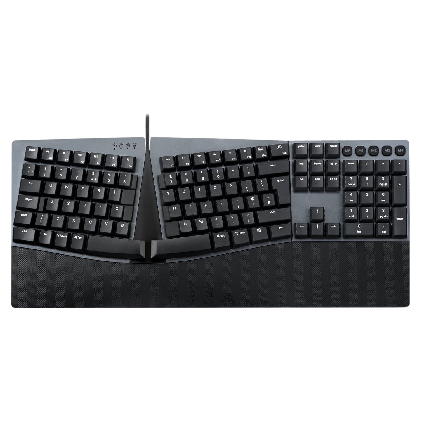 PERIBOARD-535 Wired Ergo-Mechanical Keyboard