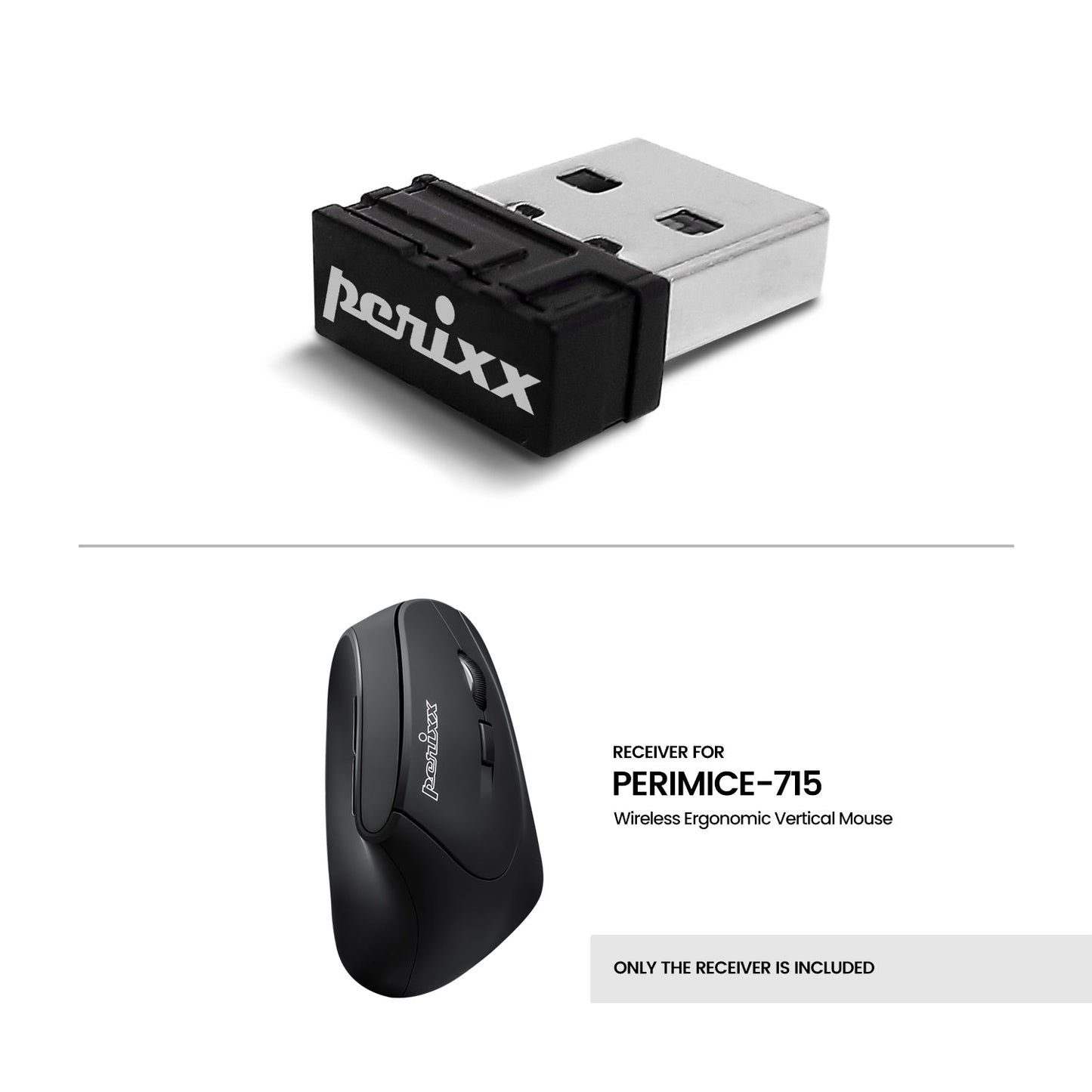 USB dongle receiver for PERIMICE-715II - Perixx Europe