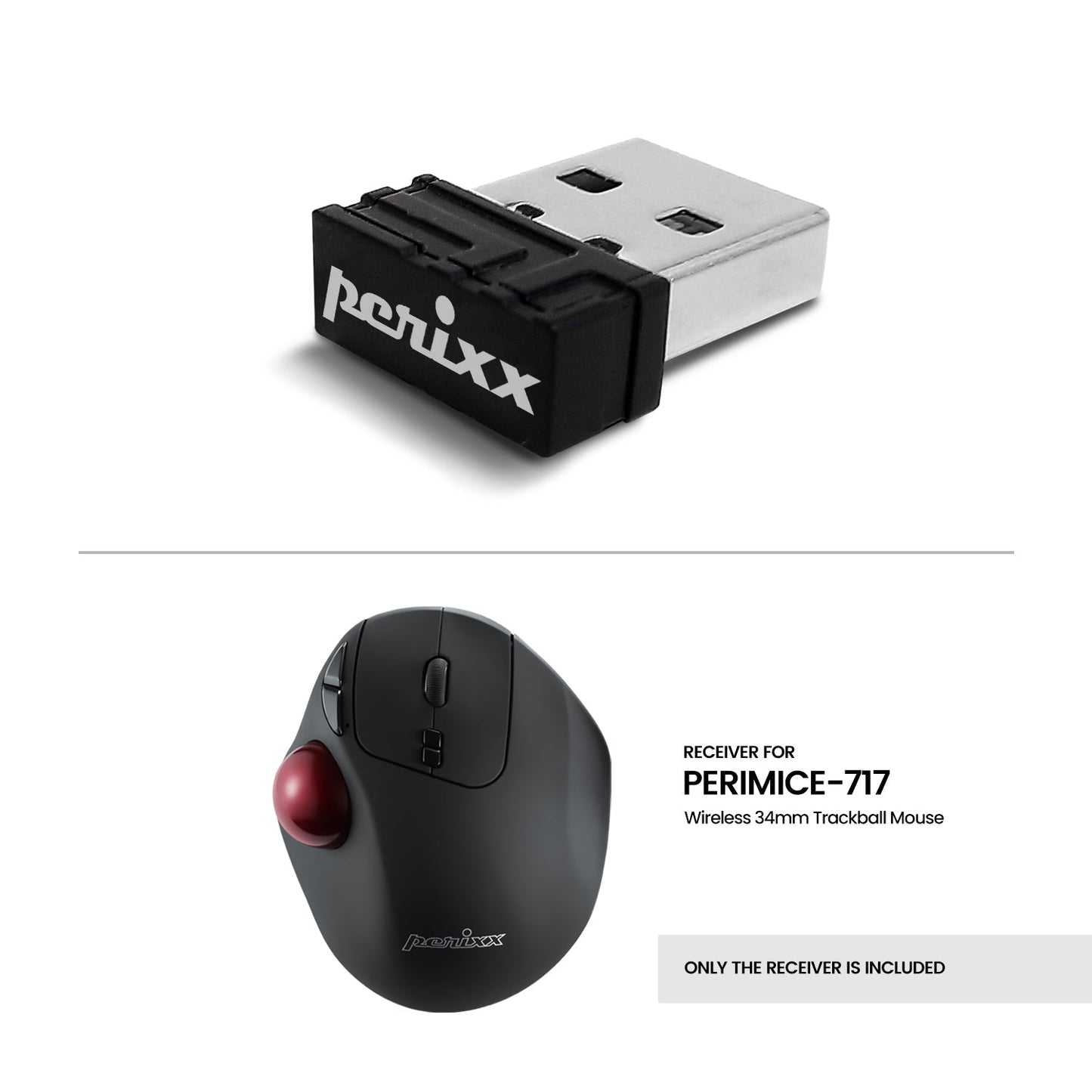 USB dongle receiver for PERIMICE-717 - Perixx Europe